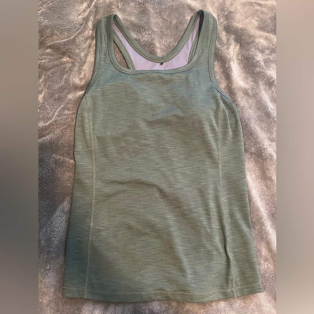 Prana exercise tank with built in bra size XL